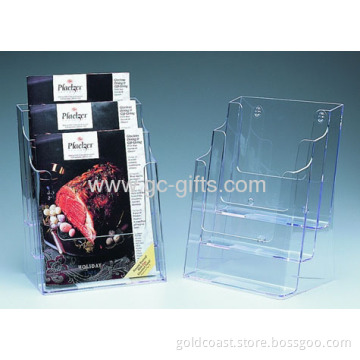 Plastic Brochure Holder A5x3 Organizer 